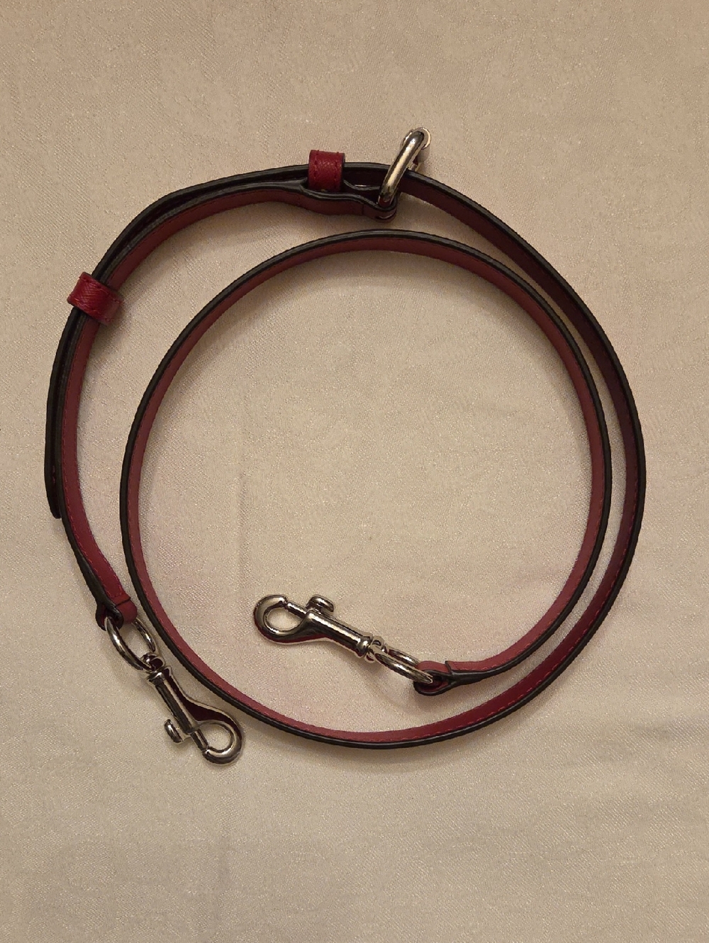 Coach Outlet "Pink/Red" Tote Crossbody Strap (New W/o Tag)